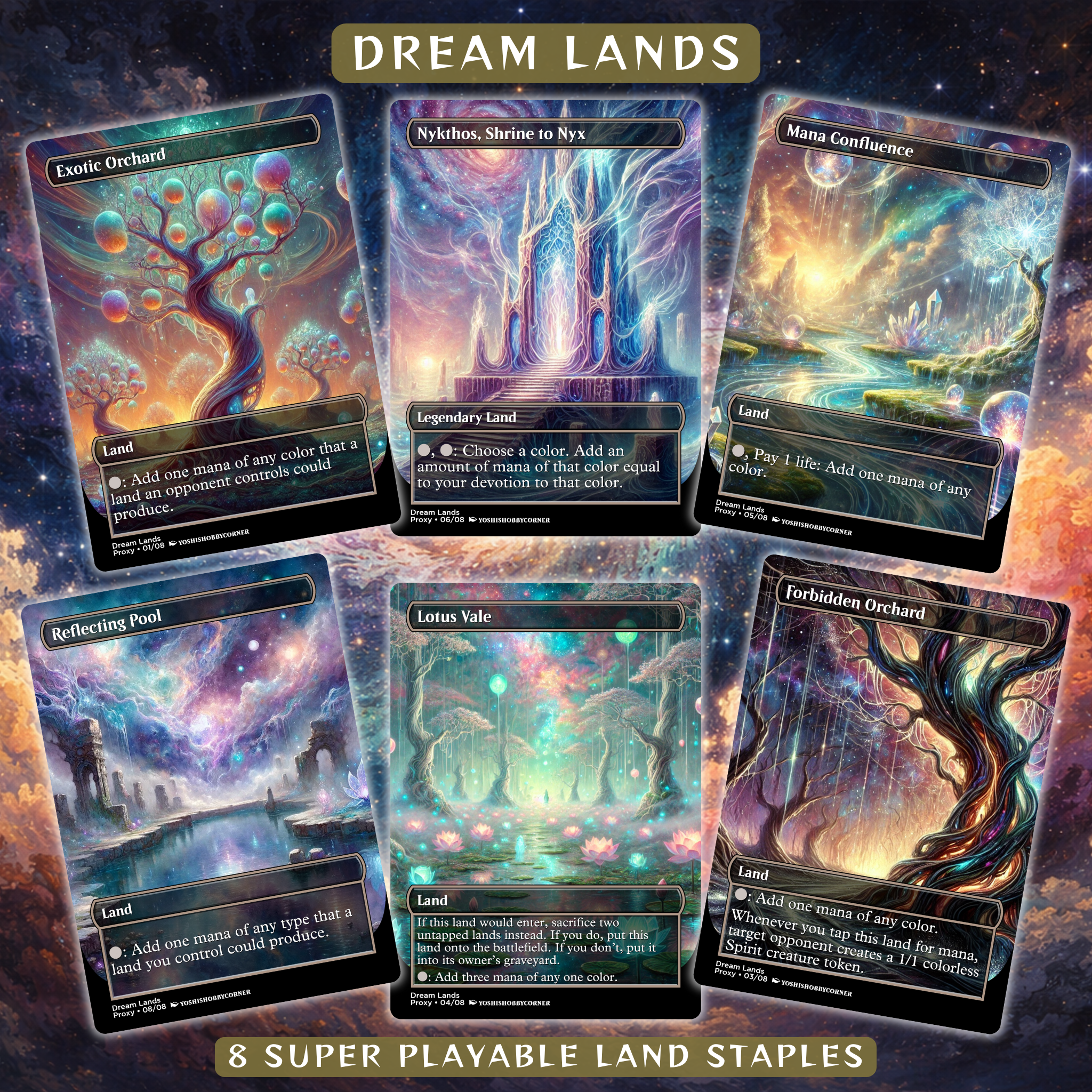 Abstract Dream Land Collection