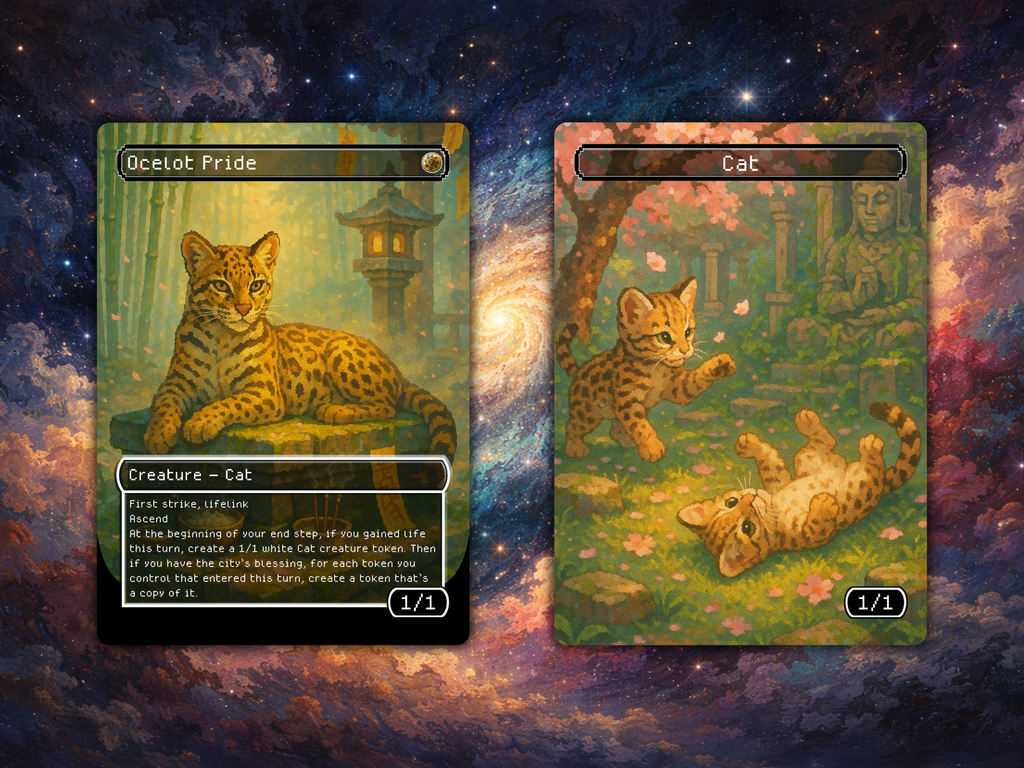 Pixel Style Ocelot Pride