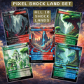 Pixel Style Shock Lands