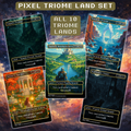 Pixel Style Triome Lands