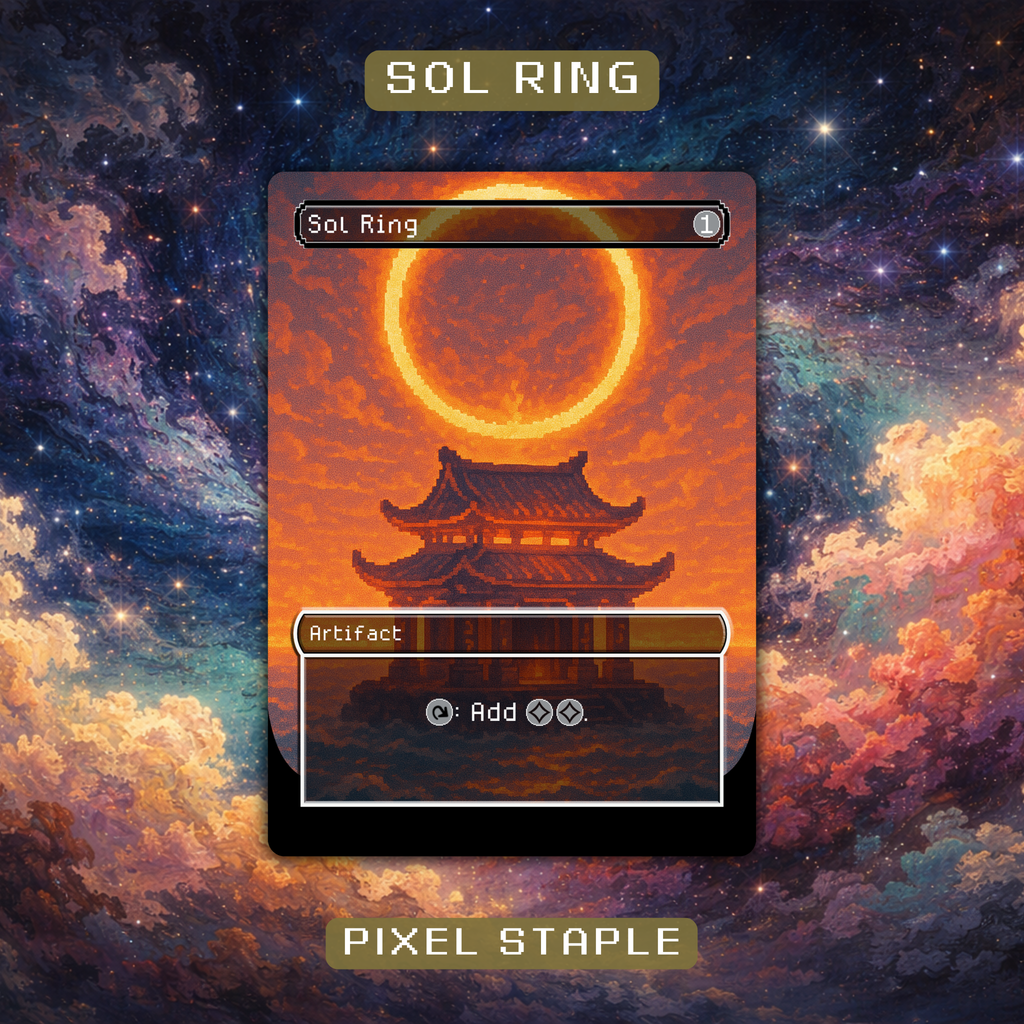 Pixel Style Sol Ring