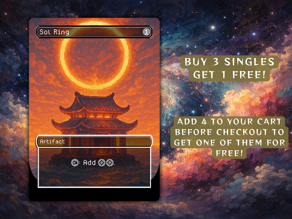 Pixel Style Sol Ring